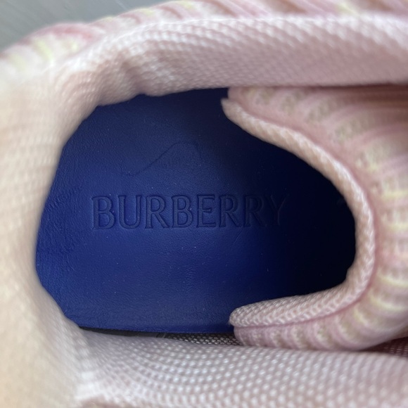 BURBERRY Knit Sneaker- Cameo 38 - Picture 9 of 12